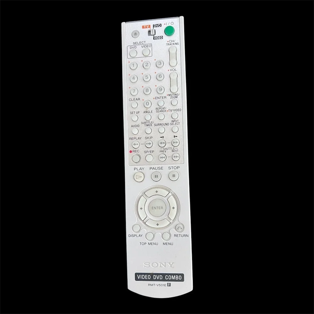 Sony Remote Control RMT-V501E Silver Good Video DVD Combo Controller